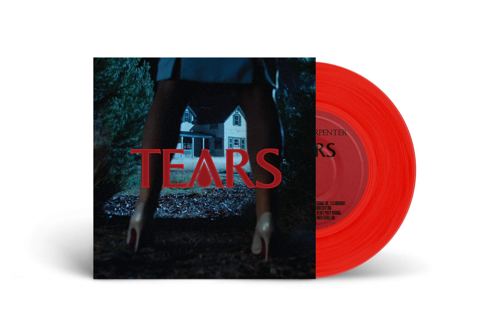 Tears 7" by Sabrina Carpenter album artwork