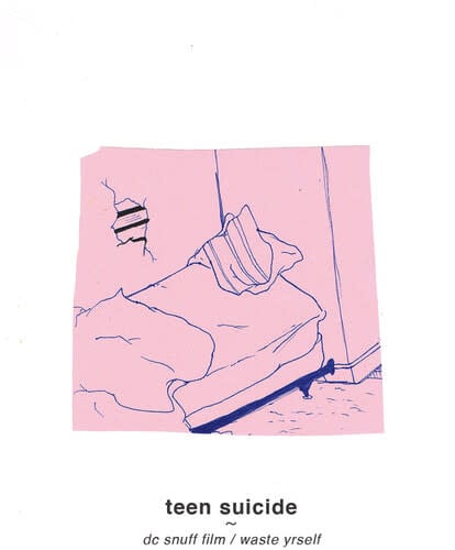 DC Snuff Film / Waste Yrself LP by Teen Suicide album artwork