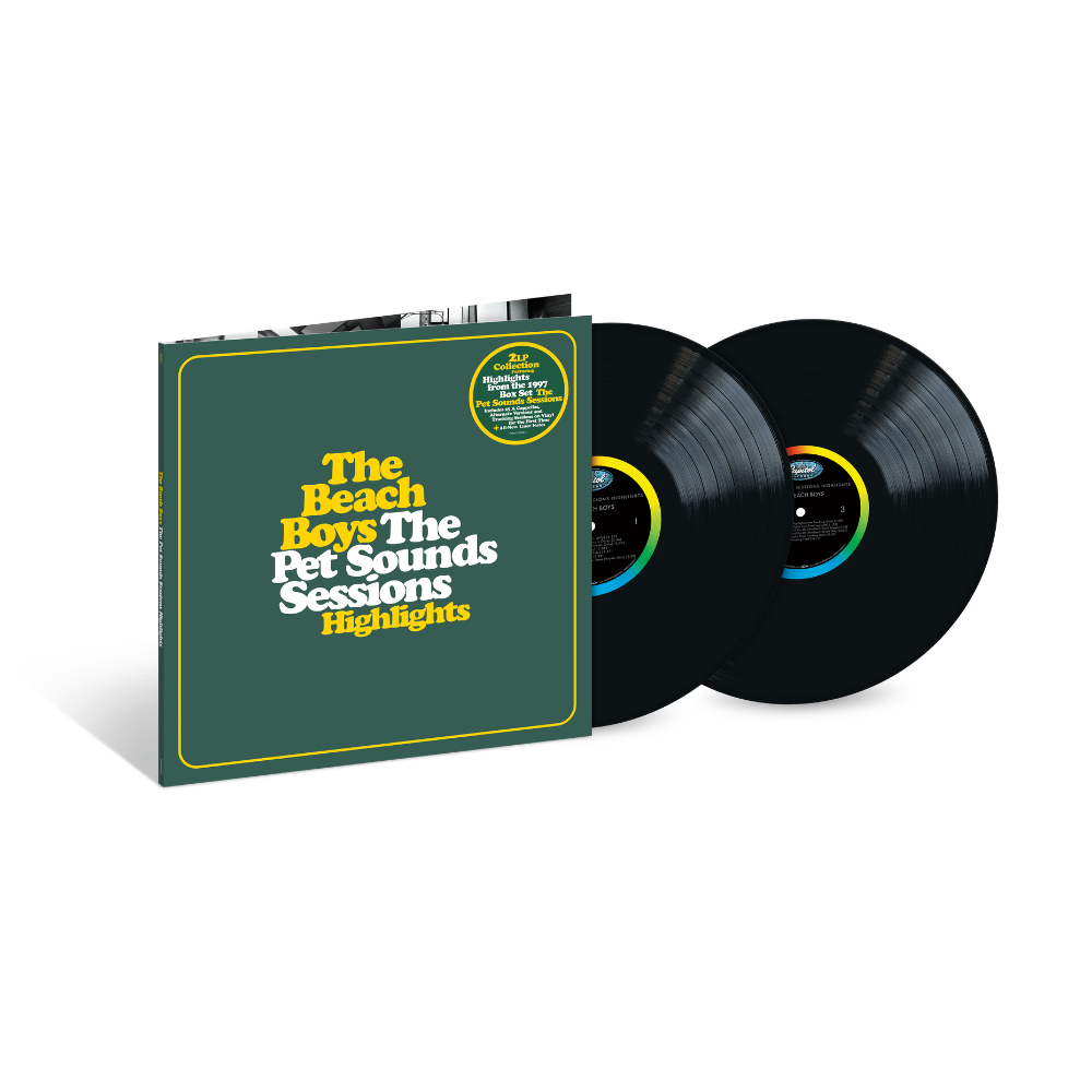 Pet Sounds Sessions Highlights 2LP by Beach Boys album artwork
