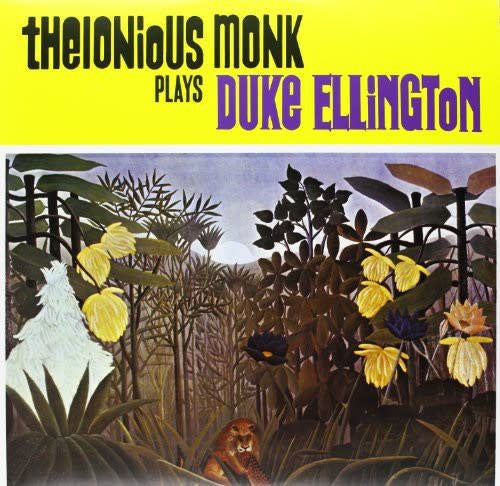 Plays Duke Ellington LP by Thelonious Monk album artwork