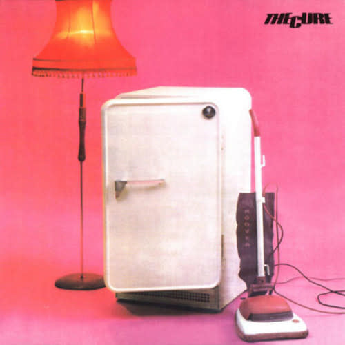Three Imaginary Boys LP by The Cure album artwork