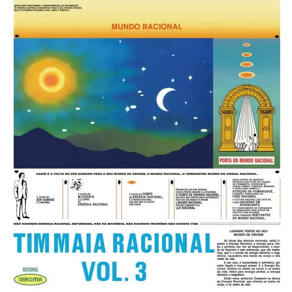 Racional vol. 3 LP by Tim Maia album artwork