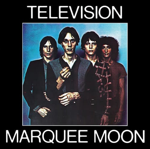 Marquee Moon LP by Television album artwork
