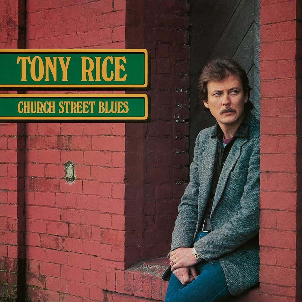 Church Street Blues LP by Tony Rice album artwork