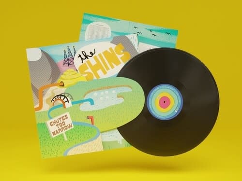 Chutes Too Narrow LP by The Shins album artwork