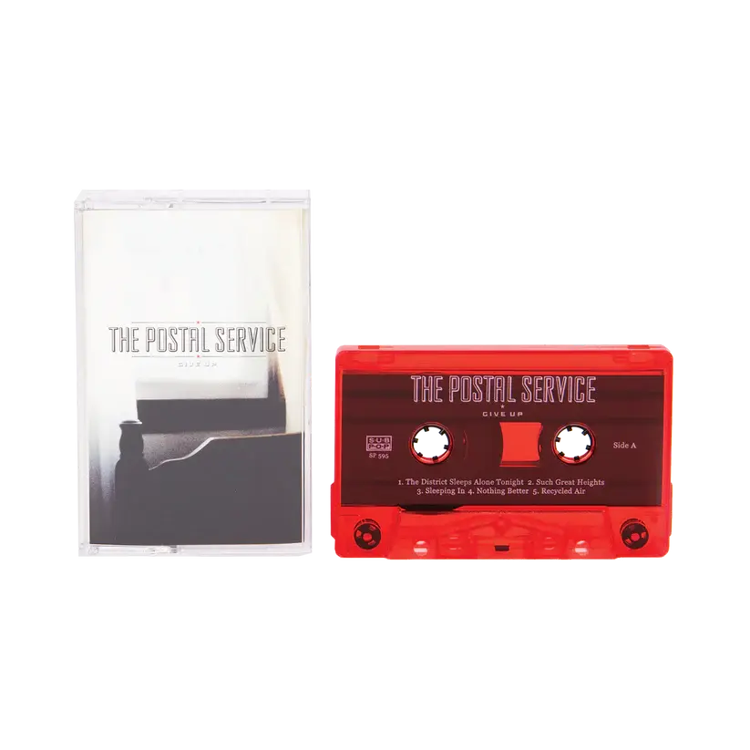 Give Up CASSETTE by The Postal Service album artwork