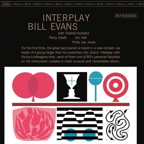 Interplay LP by Bill Evans album artwork