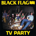TV Party 12" by Black Flag album artwork