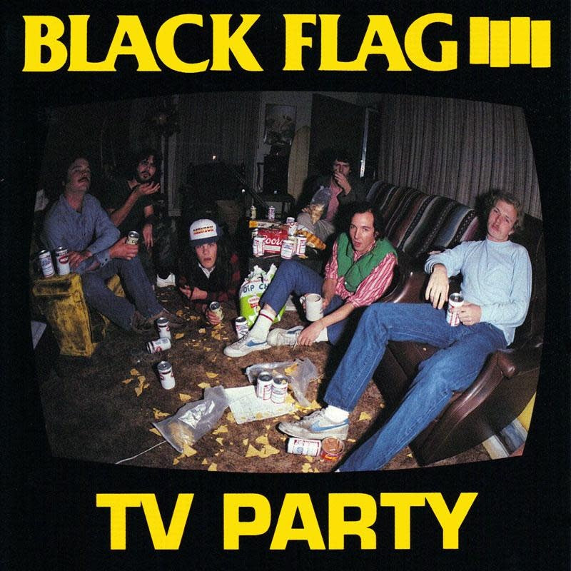 TV Party 12" by Black Flag album artwork