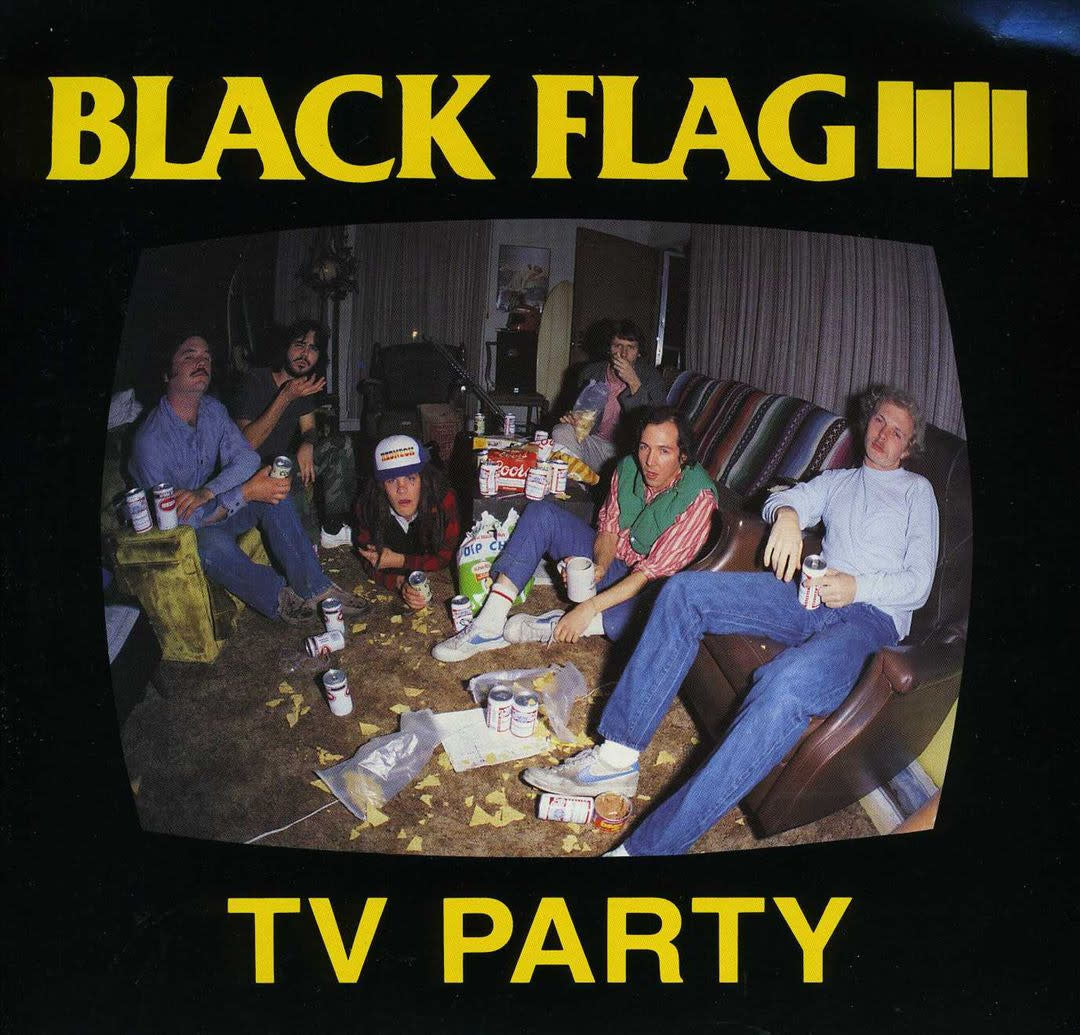 TV Party 7" by Black Flag album artwork