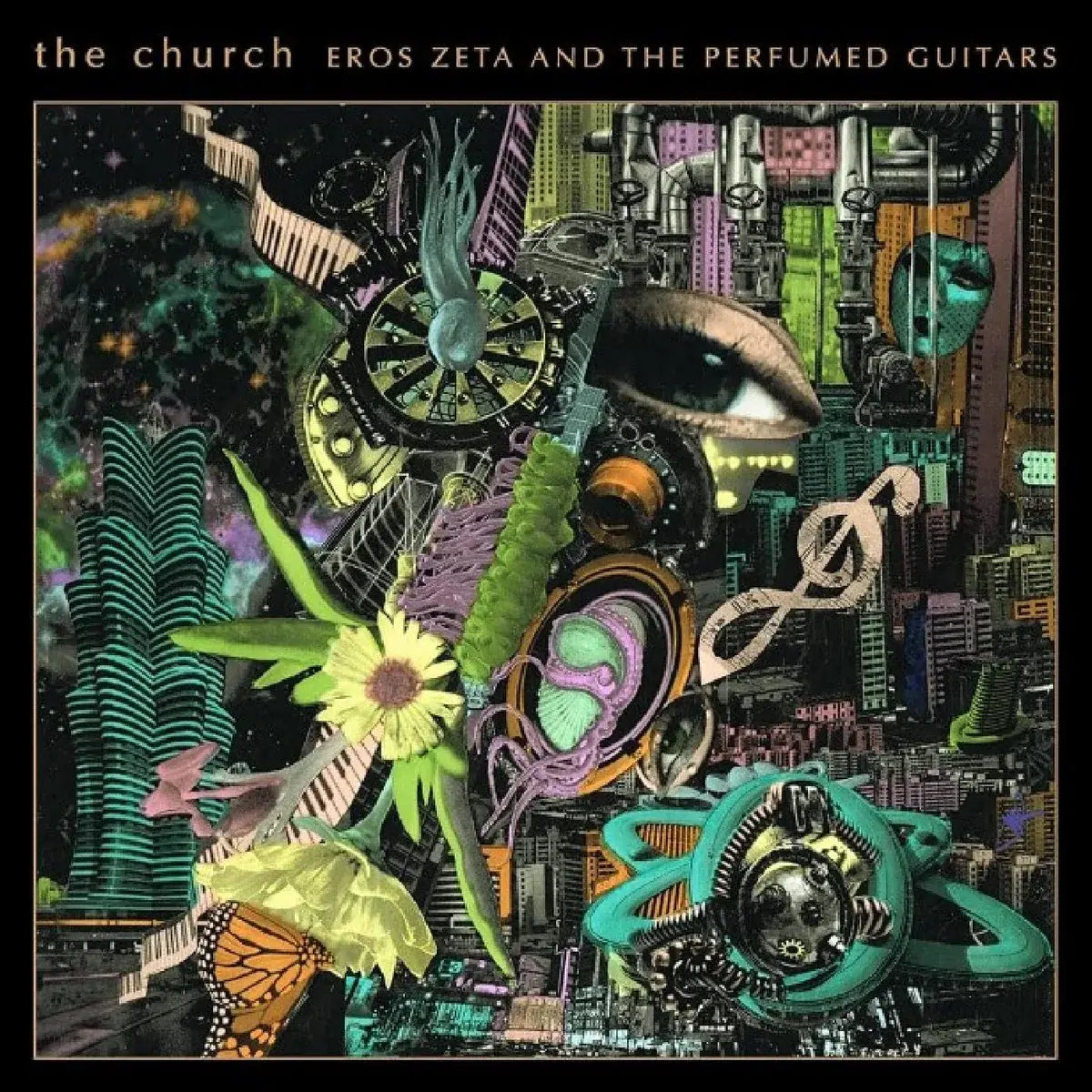Eros Zeta And The Perfumed Guitars LP by The Church album artwork