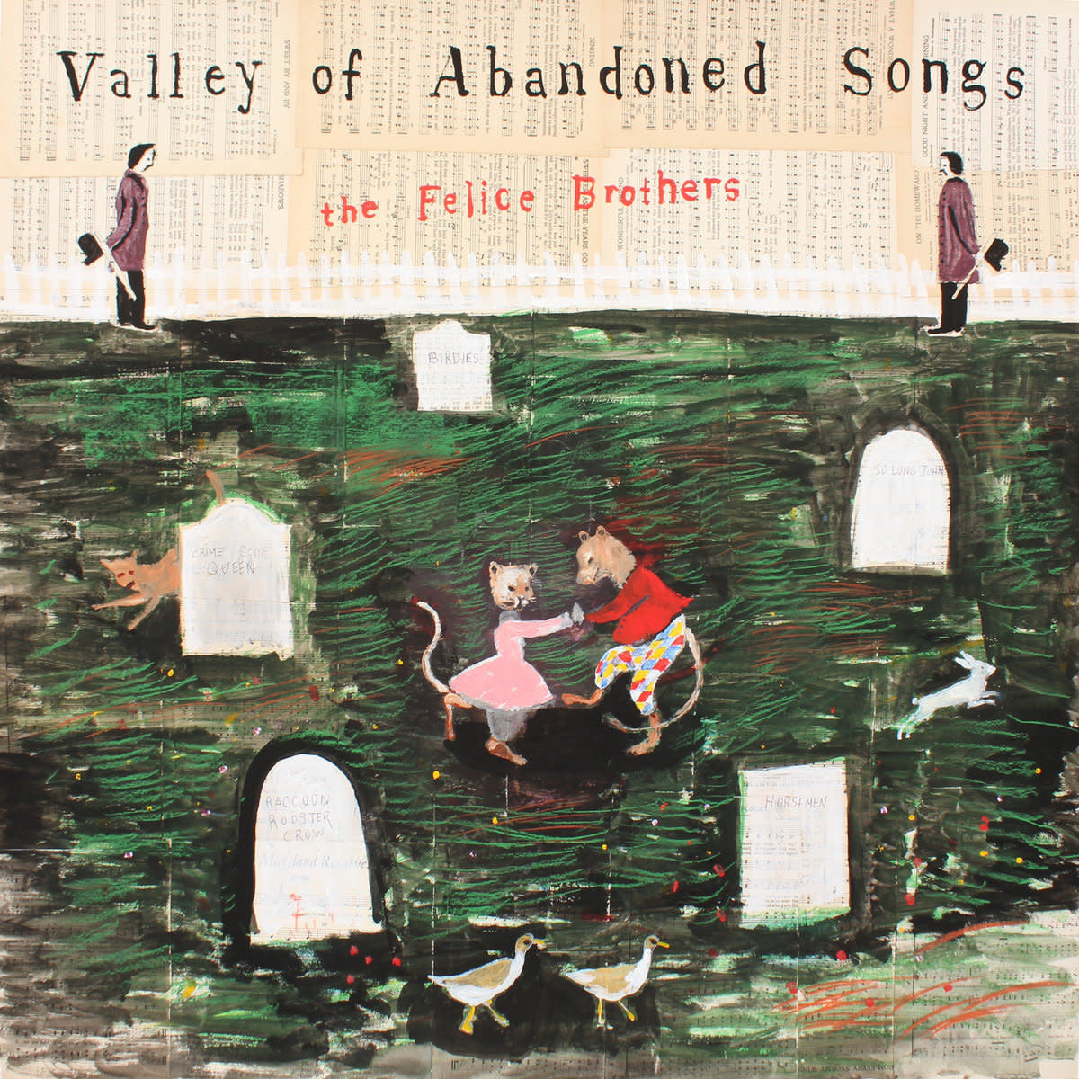 Valley Of Abandoned Songs LP by The Felice Brothers album artwork