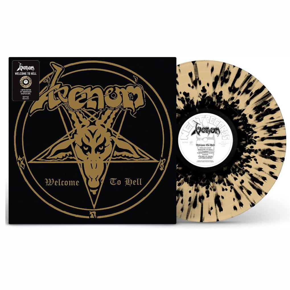 Welcome to Hell LP by Venom album artwork