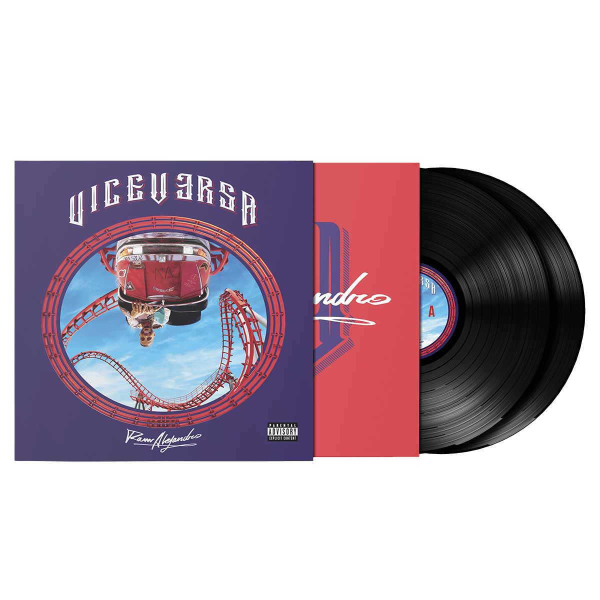 Vice Versa 2LP by Rauw Alejandro album artwork
