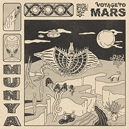 Voyage To Mars LP by Munya album artwork
