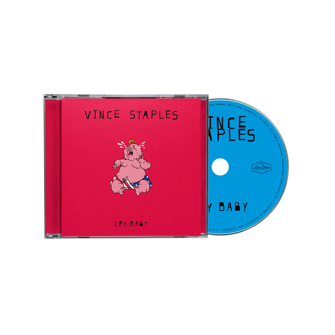 Cry Baby CD by Vince Staples album artwork