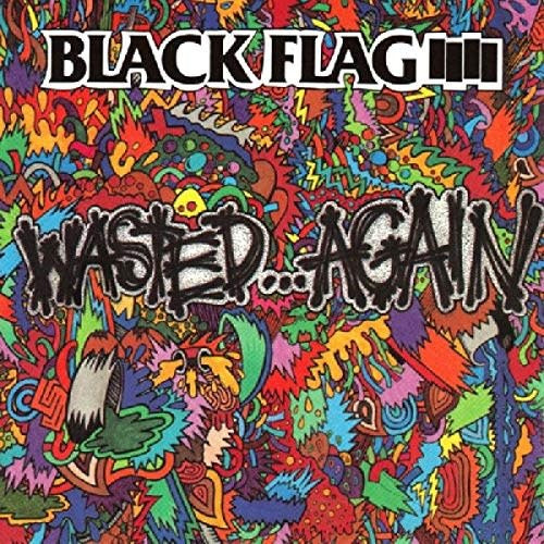 Wasted Again LP by Black Flag album artwork