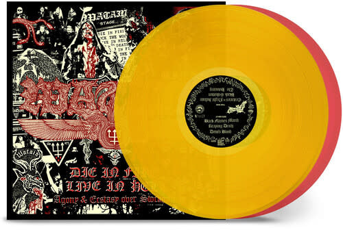 Die in Fire - Live in Hell 2LP by Watain album artwork