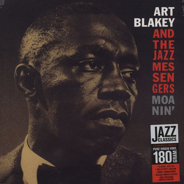 Moanin' LP by Art Blakey album artwork