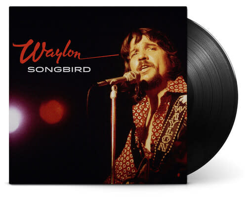 Songbird LP by Waylon Jennings album artwork