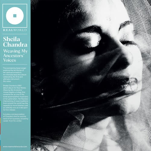Weaving My Ancestors' Voices LP by Sheila Chandra album artwork