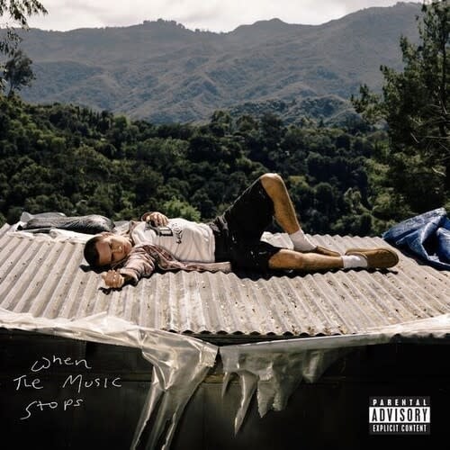 When The Music Stops LP by Jxdn album artwork