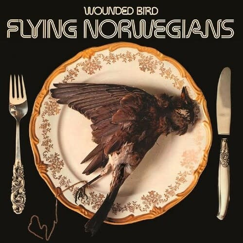 Wounded Bird LP by Flying Norwegians album artwork