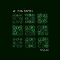 Mythology LP by Writhing Squares album artwork