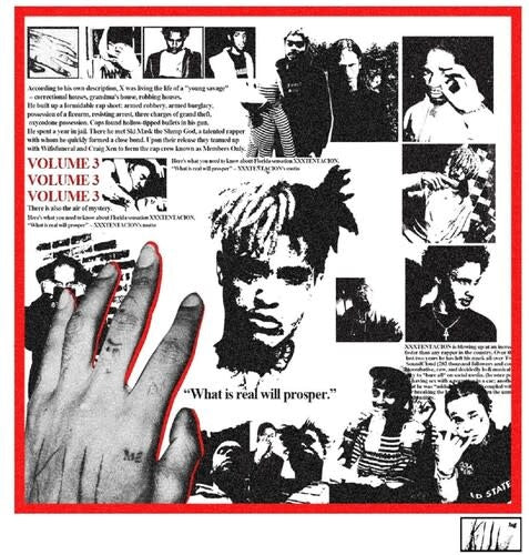Presents: Members Only Vol. 3 2LP by XXXTentacion album artwork