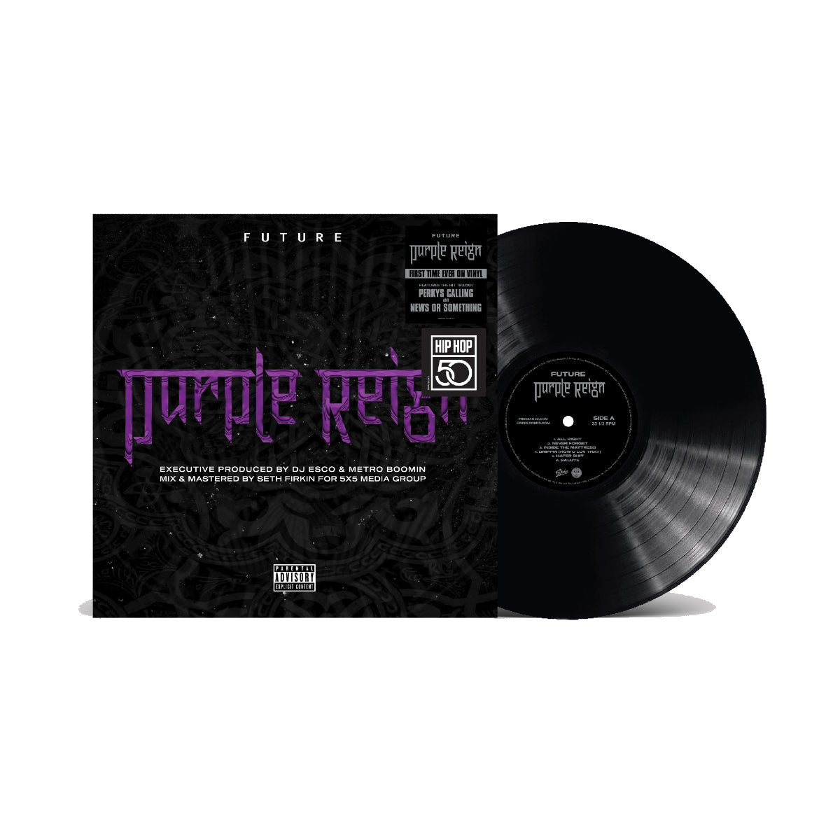 Purple Reign LP by The Future album artwork