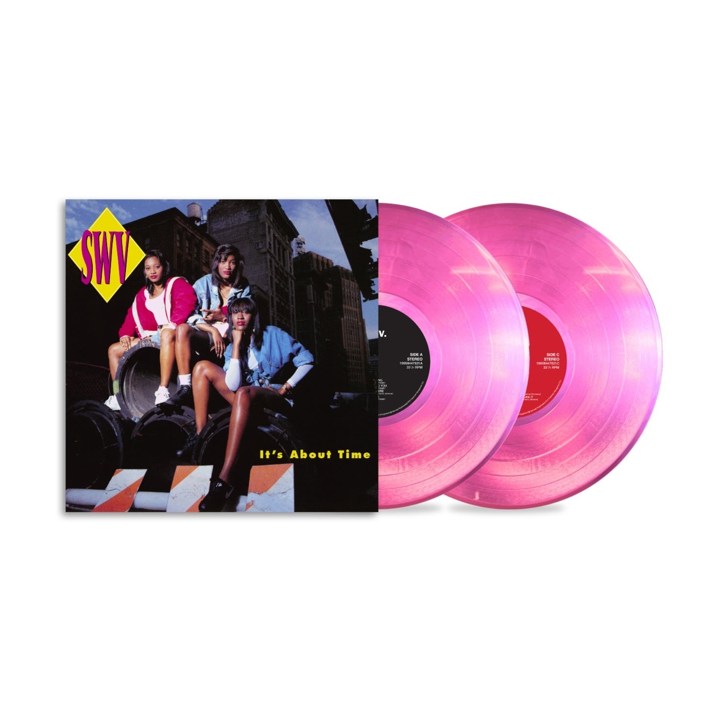 It's About Time 2LP by SWV album artwork